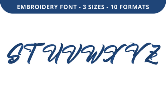 Bright Future Font S to Z: A Versatile Embroidery Solution for Every Project