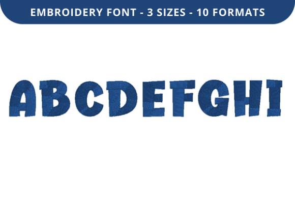 Cake Layer Font A to I: A Versatile Embroidery Font for Personalized Creations