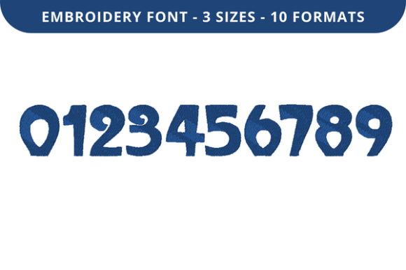 City Swirl Font 0 to 9: A Versatile Embroidery Tool for Personalized Designs