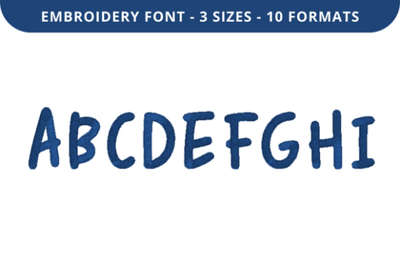 Exploring the Versatility of Easykisses Font a to J in Embroidery Projects