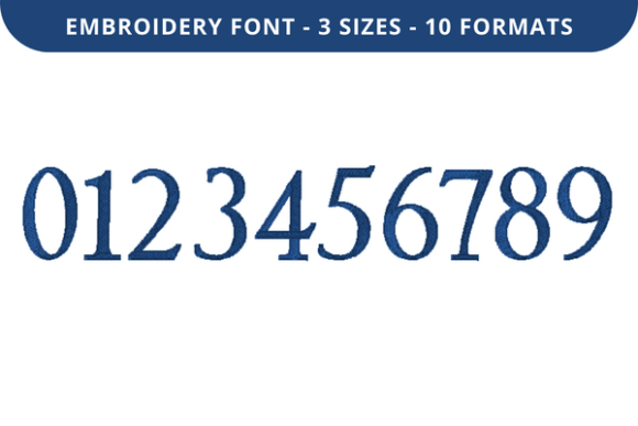 Funny Man Font 0 to 9: A Versatile Embroidery Resource for Creative Projects