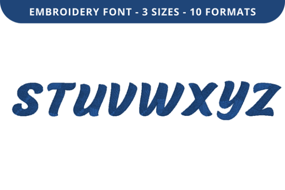 It Happens Font S to Z: A Versatile Embroidery Solution for Personalized Creations