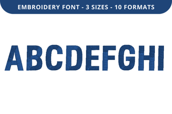 Jim Big Font a to I: A Versatile Embroidery Solution for Personalized Creations