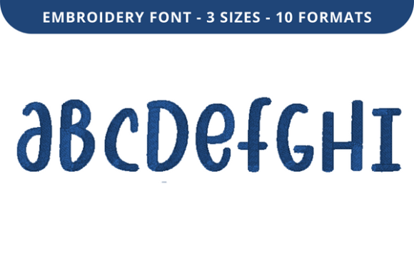 Lightness Font a to I: A Versatile Embroidery Solution for Every Project