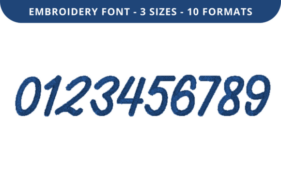 Marion Font 0 to 9: A Versatile Embroidery Font for Creative Expression