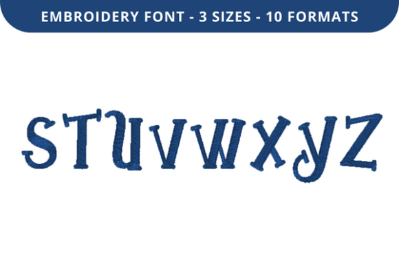 Mystically Font S to Z: A Creative Embroidery Solution for Personalized Designs